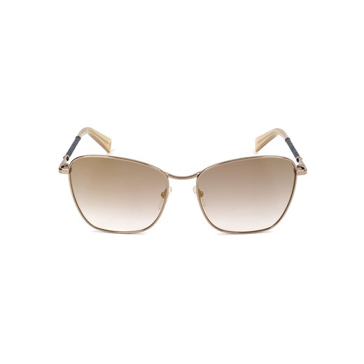 Damskie okulary przeciwsłoneczne w kolorze złotym Longchamp onesize wyprzedaż Limango Polska