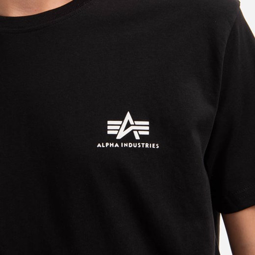 Koszulka męska Alpha Industries Basic Small Logo 188505 03 Alpha Industries M sneakerstudio.pl promocja