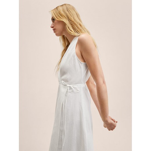 Mango Sukienka letnia Silve 27907108 Biały Regular Fit Mango XS MODIVO