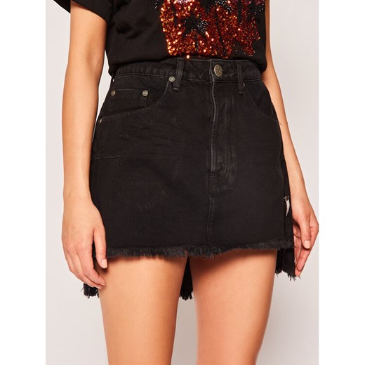 One Teaspoon Spódnica jeansowa Vanguard 23005 Czarny Regular Fit One Teaspoon 28 okazja MODIVO