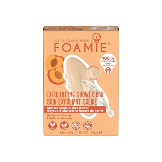 Foamie Prysznic w Body Więcej niż peeling (Exfoliating Shower Bar) 80 g Foamie Mall promocja