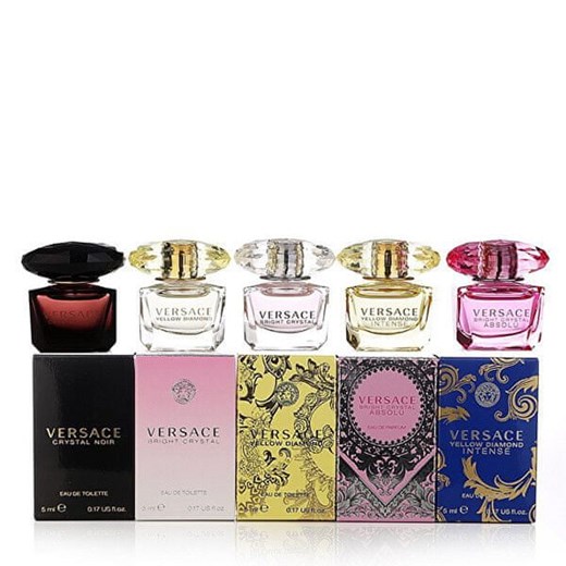 Versace Kolekcja miniatur - EDT 3 x 5 ml + EDP 2 x 5 ml Versace Mall