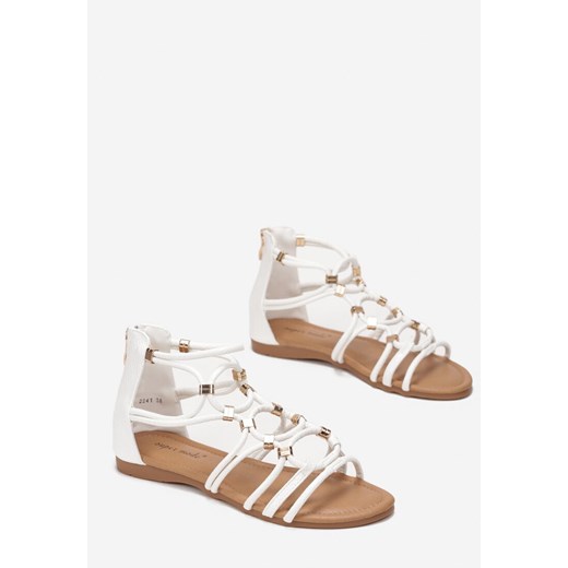 Białe Sandały Kydusa Renee 36 renee.pl