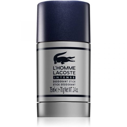 Lacoste L`Homme Lacoste Intense - tuhý deodorant 75 ml Lacoste okazyjna cena Mall