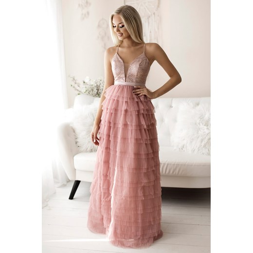 Sukienka Model 18622 Pink (M) Yournewstyle M DobraKiecka