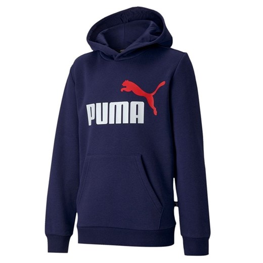 Puma bluza chłopięca ESS 2 Col Hoody FL B, 110 niebieska Puma 110 Mall