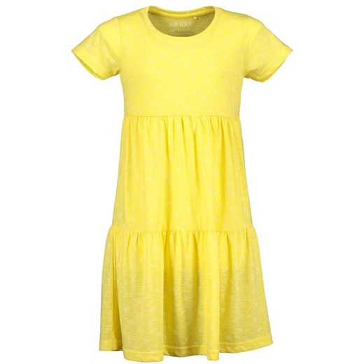 Blue Seven Sukienka dziewczęca 528078 X żółta 152 176 Mall