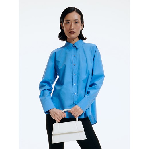 Reserved - Bawełniana koszula - Niebieski Reserved L Reserved