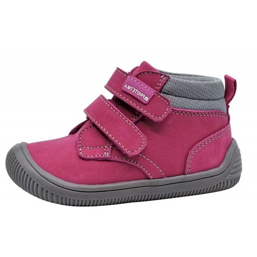 Protetika buty za kostkę dziewczęce barefoot Fox Fuxia 20 różowe Protetika 31.0 okazja Mall