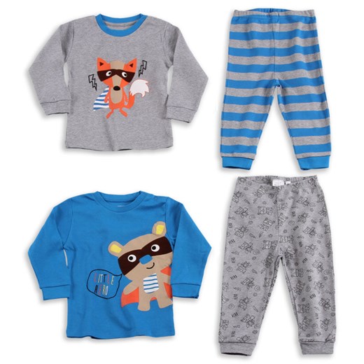 Cool Club, Piżama chłopięca 2-pack, rozmiar 86 - Wyprzedaż - ubrania i buty nawet do -50% taniej! smyk-com niebieski piżama