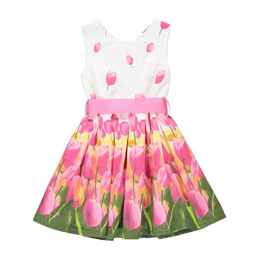 Sukienka w kolorze różowym ze wzorem Happy Girls By Eisend 146 Limango Polska promocja