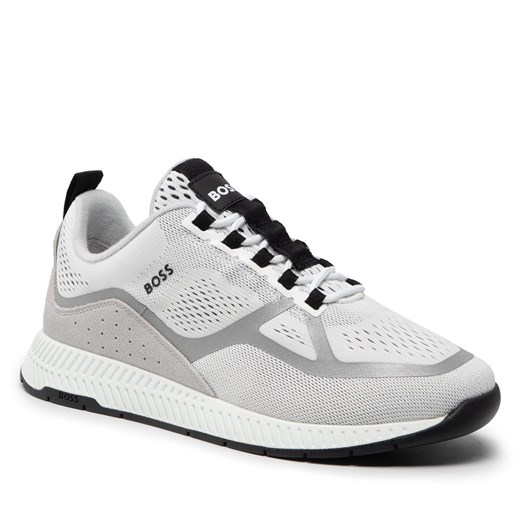 Sneakersy BOSS - Titanium Run 50470622 10242116 01 White 46 eobuwie.pl