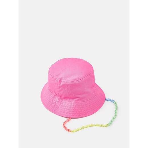 Sinsay - Kapelusz bucket hat - Różowy Sinsay Jeden rozmiar Sinsay
