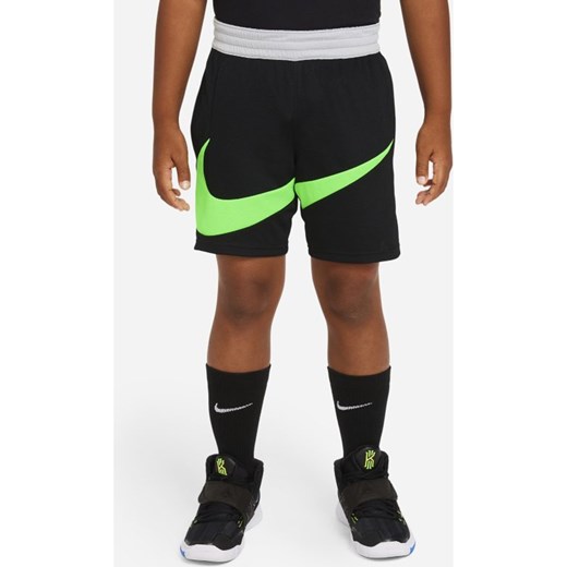 Spodenki do koszykówki dla dużych dzieci (chłopców) Nike Dri-FIT - Czerń Nike M Nike poland