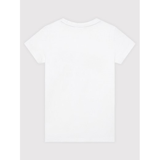 Coccodrillo T-Shirt ZC1143202GAF Biały Regular Fit 128 okazja MODIVO