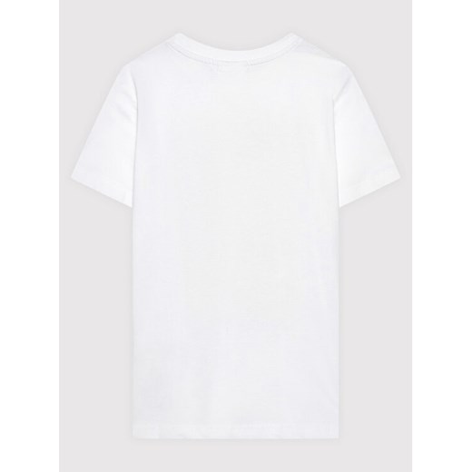 Coccodrillo T-Shirt ZC1143202FRE Biały Regular Fit 134 okazyjna cena MODIVO