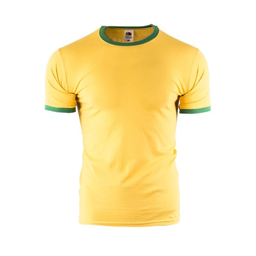 koszulka  Rolly 010 - żółta/zielona ze sklepu Risardi w kategorii T-shirty męskie - zdjęcie 139312212