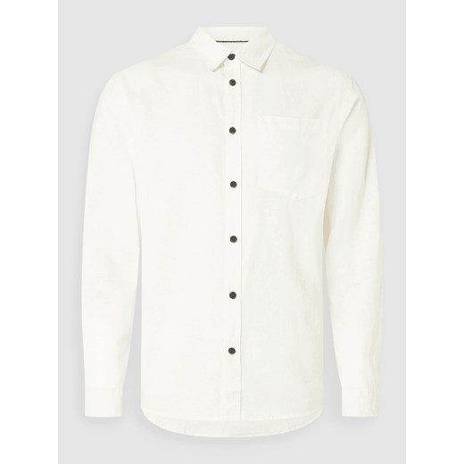 Koszula lniana o kroju regular fit model ‘Louis’ ze sklepu Peek&Cloppenburg  w kategorii Koszule męskie - zdjęcie 139336843