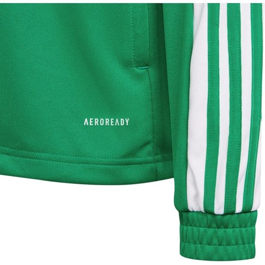 Adidas bluza chłopięca zielona z tkaniny 
