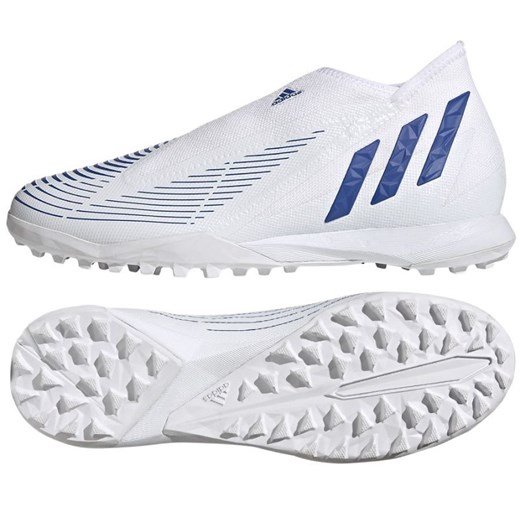 Buty piłkarskie adidas Predator Edge.3 Ll Tf M GX2629 białe białe ze sklepu ButyModne.pl w kategorii Buty sportowe męskie - zdjęcie 139340070