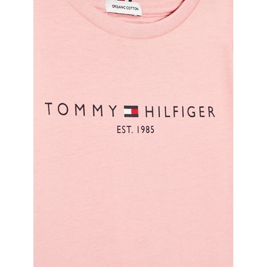 Tommy Hilfiger T-Shirt Essential KS0KS00201 M Różowy Regular Fit Tommy Hilfiger 7Y MODIVO