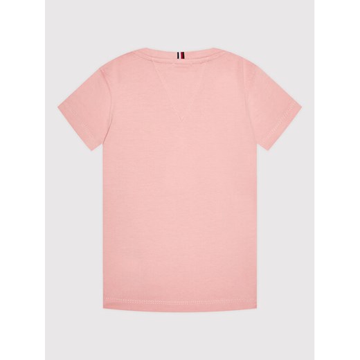 Tommy Hilfiger T-Shirt Essential KS0KS00201 M Różowy Regular Fit Tommy Hilfiger 5Y MODIVO