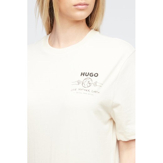 HUGO T-shirt The Girlfriend Tee 9 | Relaxed fit XL Gomez Fashion Store