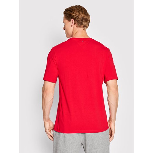 Tommy Hilfiger T-Shirt Essentials Big Logo MW0MW22735 Czerwony Regular Fit Tommy Hilfiger XL MODIVO