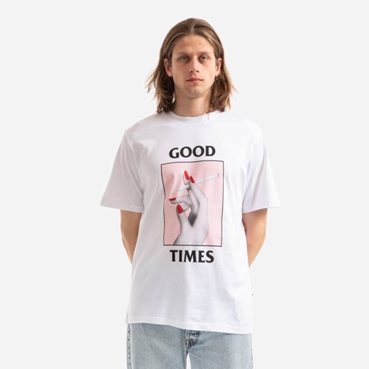 Koszulka męska Wood Wood Bobby Good Times T-shirt 50025706-2489 WHITE S sneakerstudio.pl