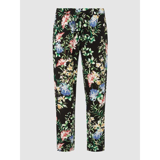 Luźne spodnie z wiskozy z kwiatowym wzorem Christian Berg Woman 42 okazyjna cena Peek&Cloppenburg 