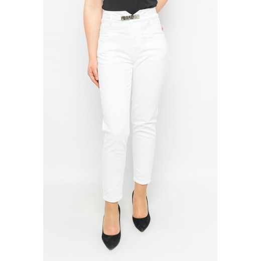 spodnie damskie liu jo wa2029 t3026 białe ze sklepu Royal Shop w kategorii Spodnie damskie - zdjęcie 139419092