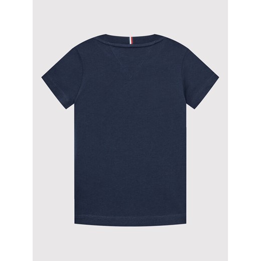 Tommy Hilfiger T-Shirt Essential Colorblock KB0KB07279 M Granatowy Regular Fit Tommy Hilfiger 3Y MODIVO