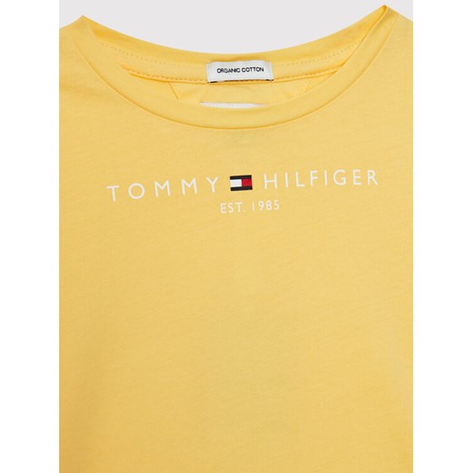 Tommy Hilfiger T-Shirt KG0KG05242 Żółty Regular Fit Tommy Hilfiger 6Y MODIVO