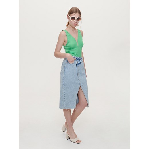 Reserved - Jeansowa spódnica - Niebieski Reserved 38 Reserved