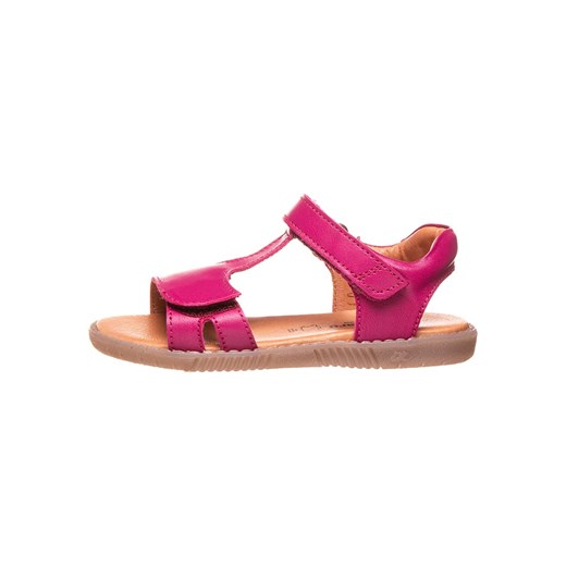 Skórzane sandały "Reno" w kolorze różowym Bundgaard 34 Limango Polska wyprzedaż