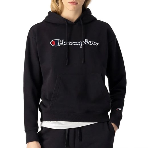 Bluza Champion Heavy Cotton Embroidered Hoodie 114919-KK001 - czarna Champion S streetstyle24.pl
