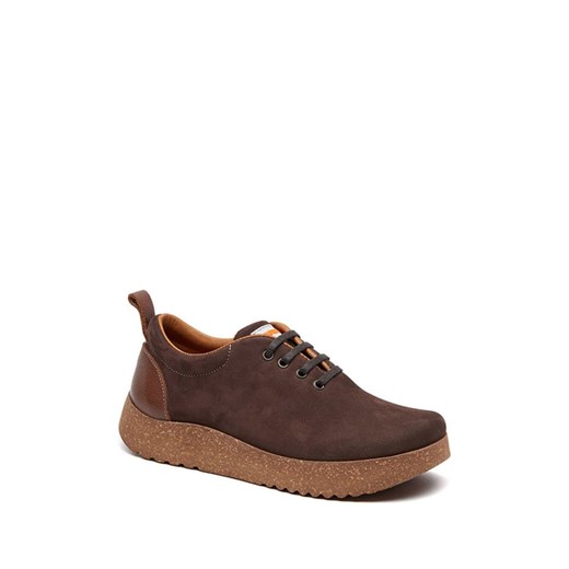 Skórzane sneakersy w kolorze brązowym Comfortfusse 39 wyprzedaż Limango Polska