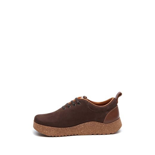 Skórzane sneakersy w kolorze brązowym Comfortfusse 39 wyprzedaż Limango Polska