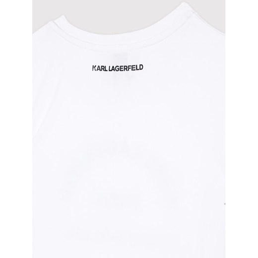 KARL LAGERFELD T-Shirt Z15T59 M Biały Regular Fit Karl Lagerfeld 4Y MODIVO okazyjna cena