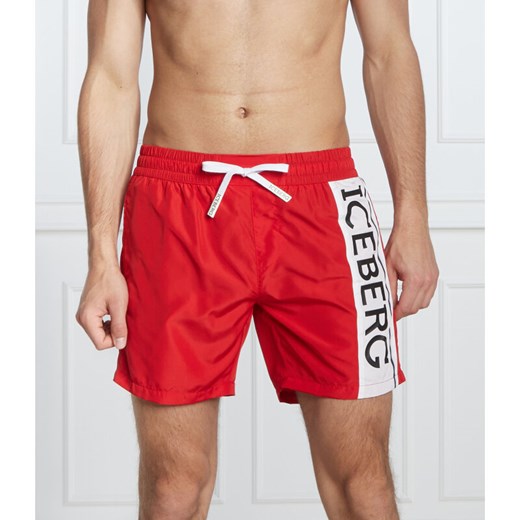 Iceberg Szorty kąpielowe | Regular Fit Iceberg S okazja Gomez Fashion Store