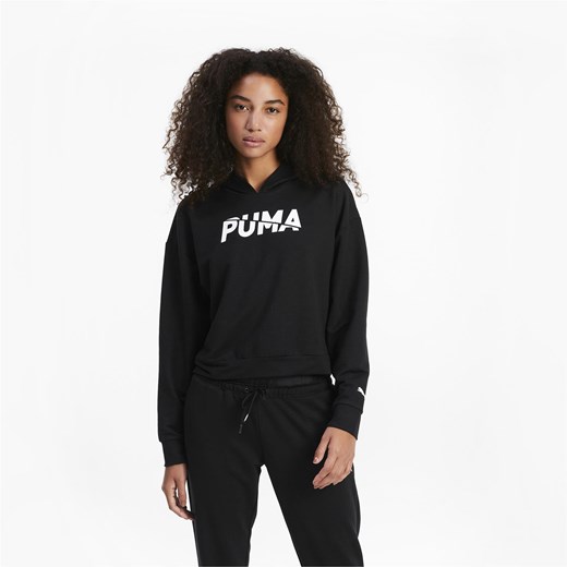 Bluza z kapturem damska Puma MODERN SPORTS czarna 58354001 Puma L wyprzedaż Sportroom.pl