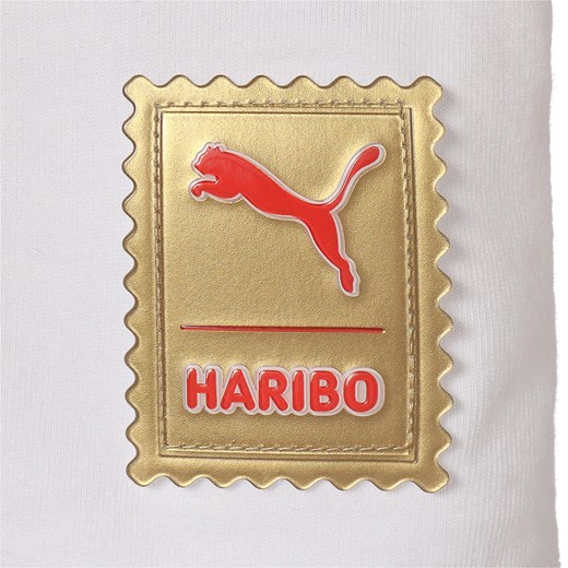 Koszulka dziecięca Puma X HARIBO GRAPHIC biała 53286402 Puma 164 okazyjna cena Sportroom.pl