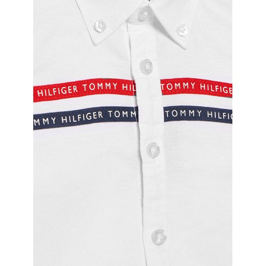 Tommy Hilfiger Koszula Tape Oxford KB0KB07434 D Biały Regular Fit Tommy Hilfiger 10Y MODIVO