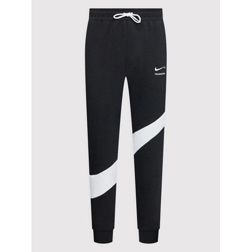 Nike Spodnie dresowe Swoosh Tech Fleece DH1023 Czarny Regular Fit Nike L MODIVO
