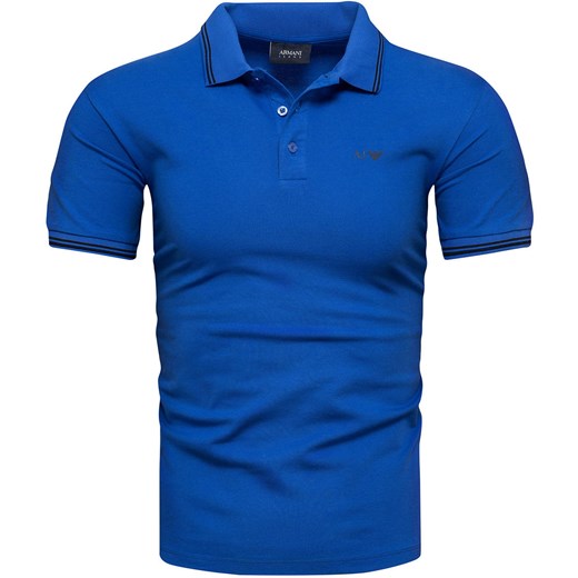 Armani Jeans koszulka polo niebieska XL Recea.pl wyprzedaż