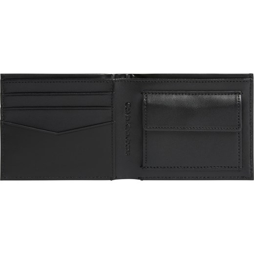 CALVIN KLEIN BEZPIECZNY PORTFEL MĘSKI INST RFID BIFOLD W/COIN BLACK K50K509504 UNI wyprzedaż messimo