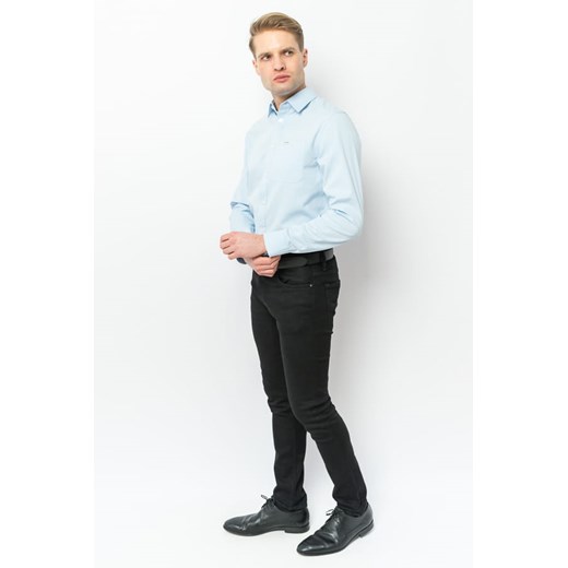 koszula męska calvin klein jeans j30j312795 błękitna ze sklepu Royal Shop w kategorii Koszule męskie - zdjęcie 139577651