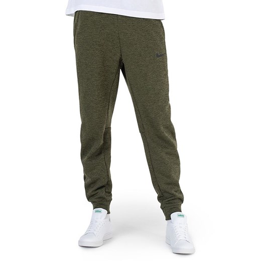 Spodnie Nike Therma-Fit 932255-356 - zielone Nike XL streetstyle24.pl