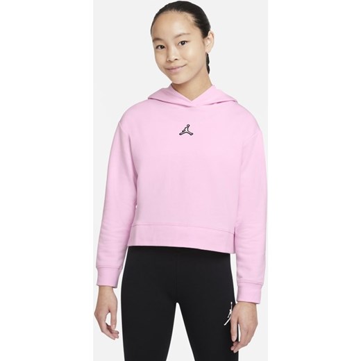 Bluza z kapturem dla dużych dzieci (dziewcząt) Jordan - Różowy Jordan XL Nike poland