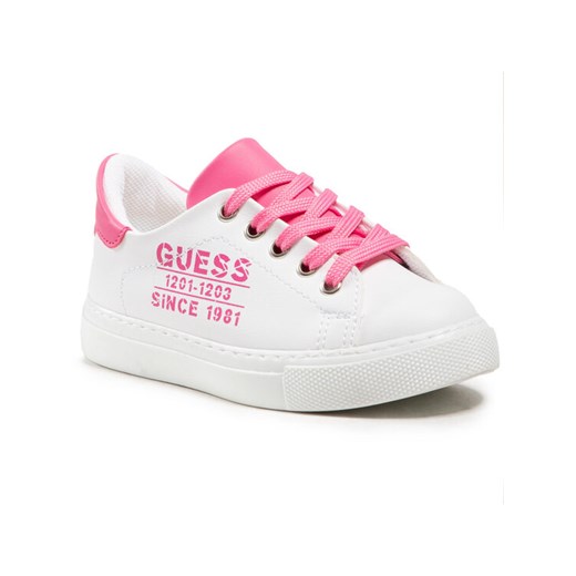Guess Sneakersy Andrea FI5AND ELE12 Biały Guess 30 MODIVO okazyjna cena